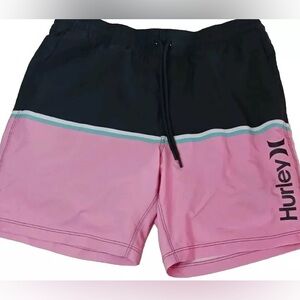 Hurley Men’s Color Block Swim Trunks